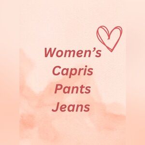 CAPRI•PANTS•JEANS‎